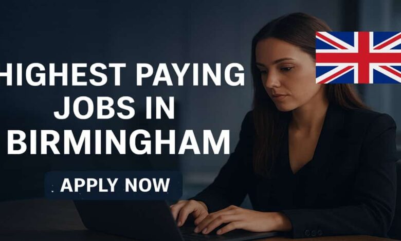 Highest Paying Jobs in Birmingham