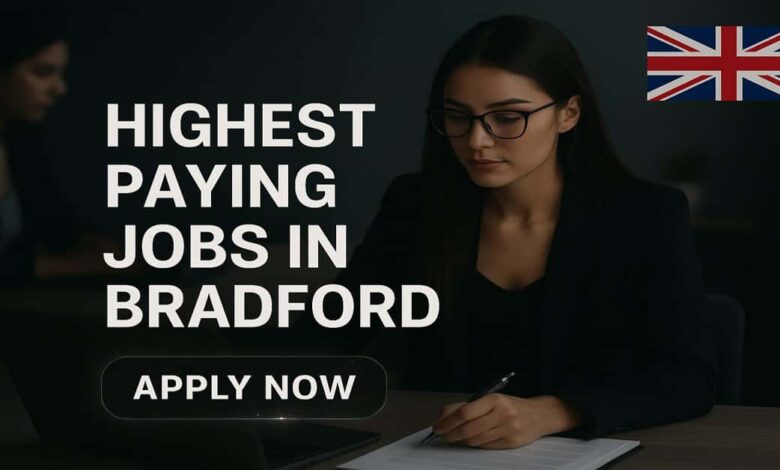 Highest Paying Jobs in Bradford