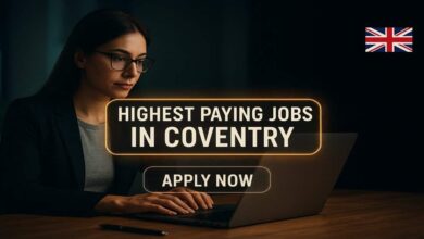 Highest Paying Jobs in Coventry