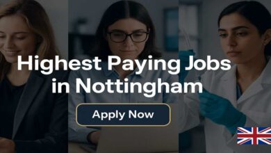Highest Paying Jobs in Nottingham