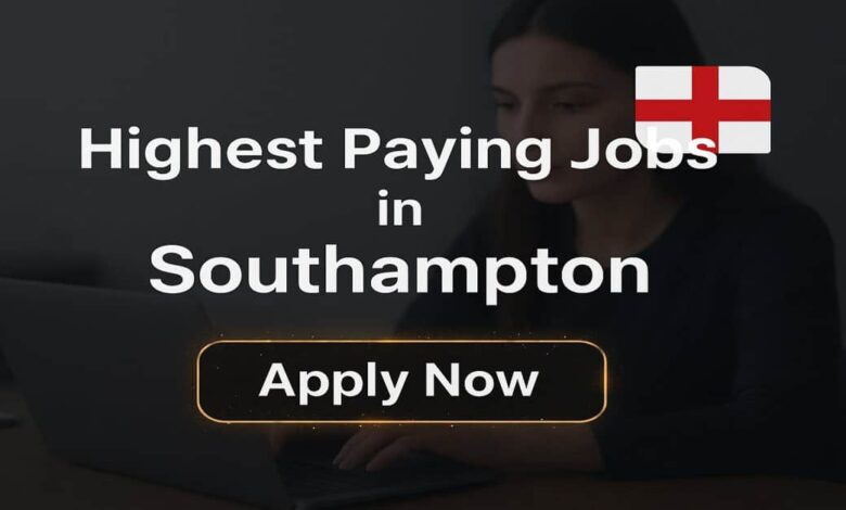 Highest Paying Jobs in Southampton