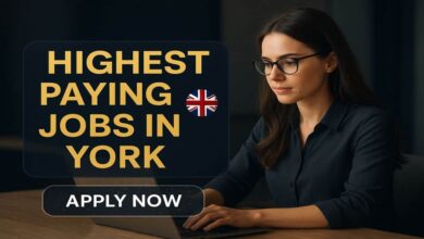 Highest Paying Jobs in York