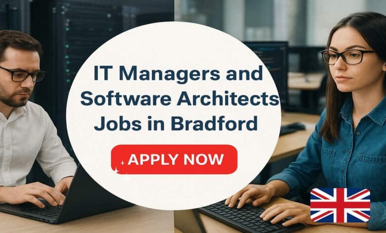 IT Managers and Software Architects Jobs in Bradford