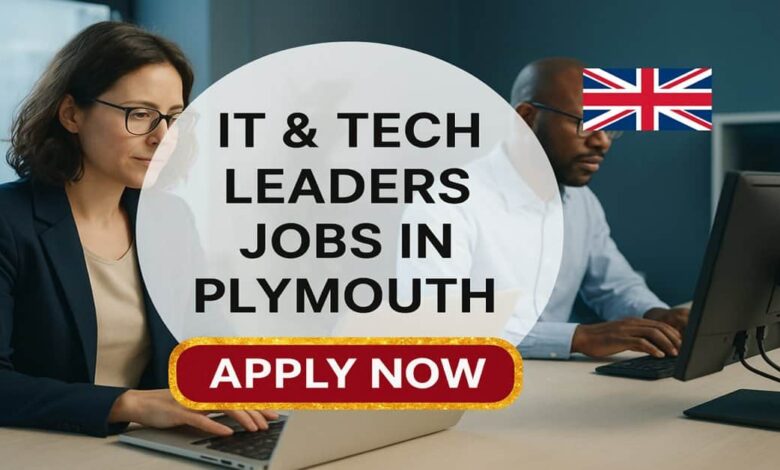 IT & Tech Leaders Jobs in Plymouth