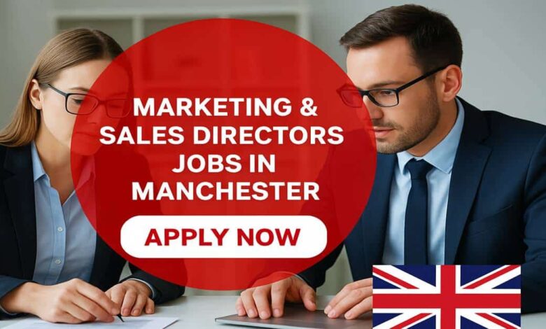 Marketing & Sales Directors Jobs in Manchester