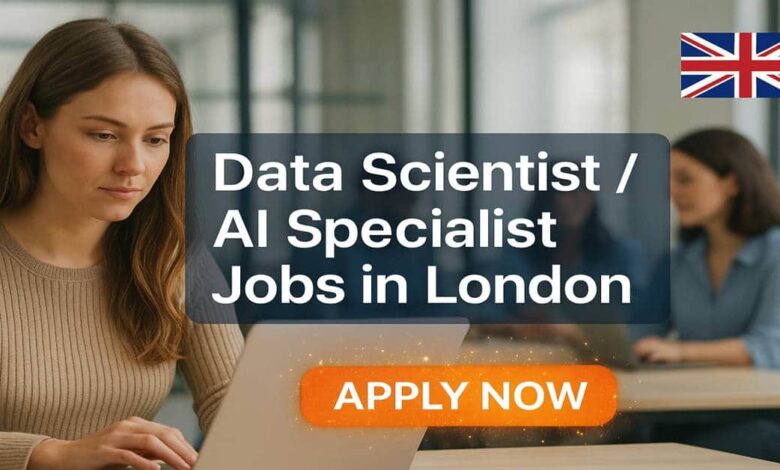 Data Scientist AI Specialist Jobs in London