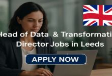 Head of Data & Transformation Director Jobs in Leeds