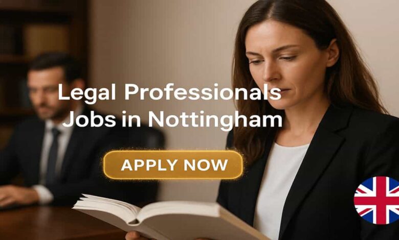 Legal Professionals Jobs in Nottingham