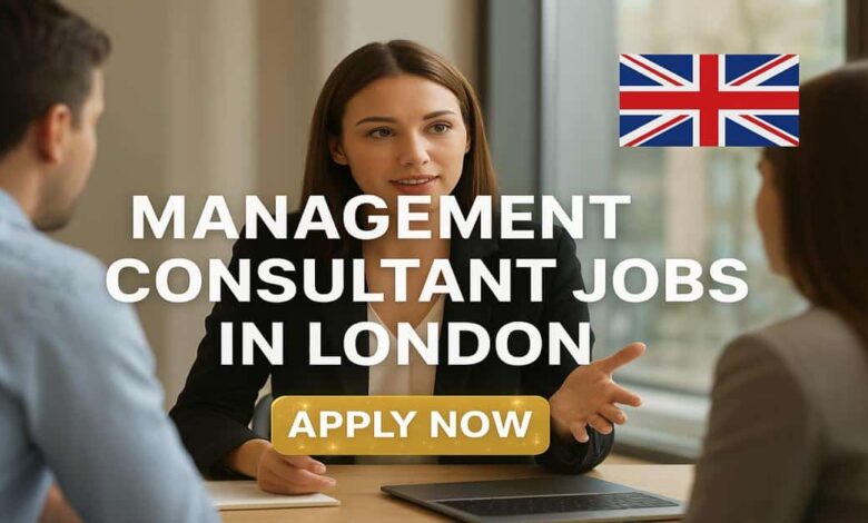 Management Consultant Jobs in London