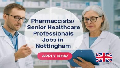 Pharmacists/Senior Healthcare Professionals Jobs in Nottingham
