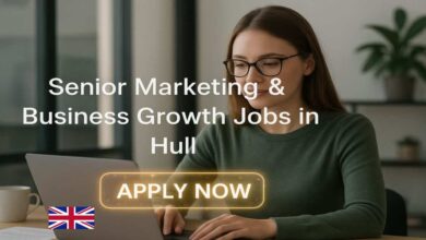 Senior Marketing & Business Growth Jobs in Hull