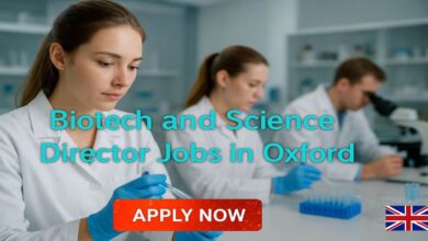 Biotech and Science Director Jobs in Oxford