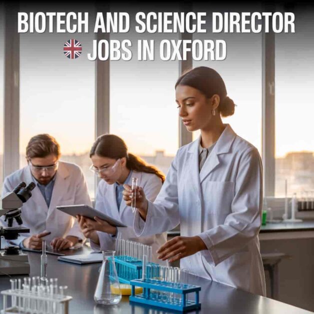 Biotech and Science Director Jobs in Oxford 