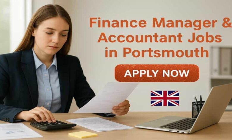 Finance Manager & Accountant Jobs in Portsmouth