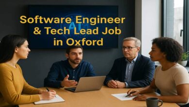 Software Engineer & Tech Lead Job in Oxford