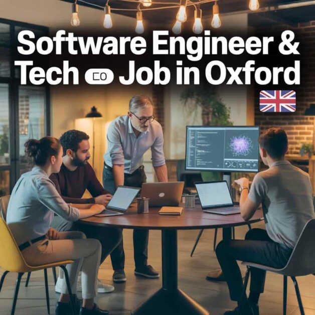 Software Engineer & Tech Lead Job in Oxford