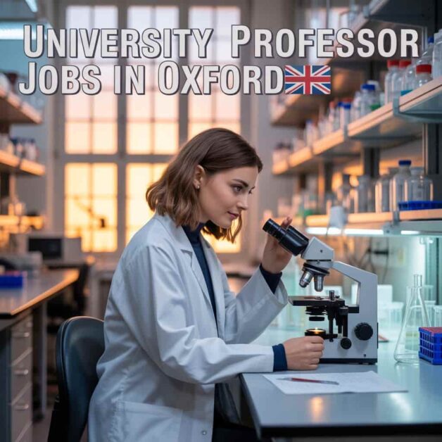 University Professor Jobs in Oxford 