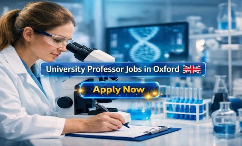 University Professor Jobs in Oxford