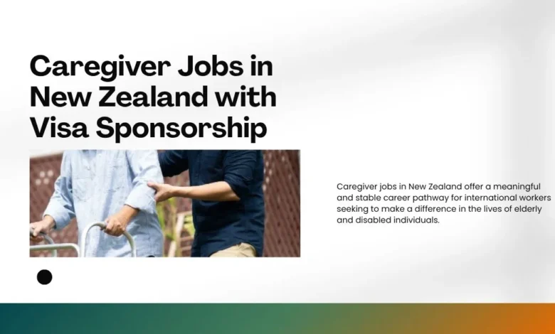 Caregiver Jobs in New Zealand