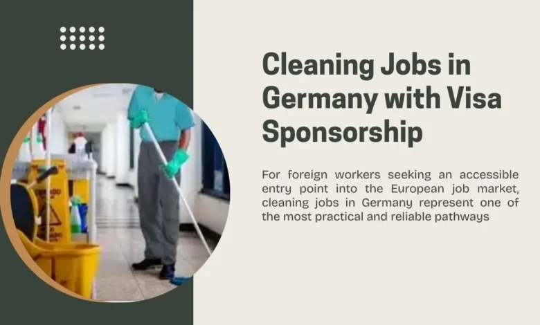 Cleaning Jobs in Germany