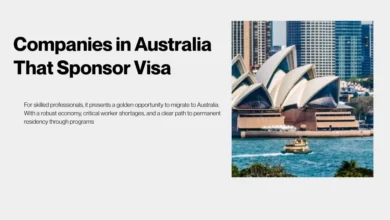 Companies in Australia That Sponsor Visa