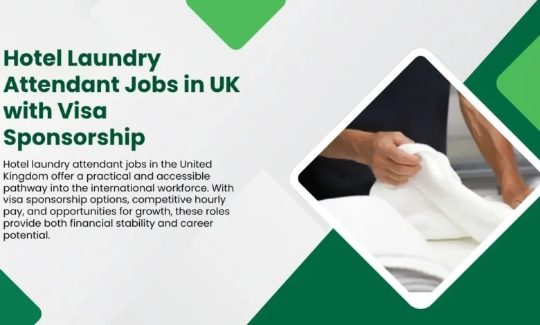 Hotel Laundry Attendant Jobs in UK