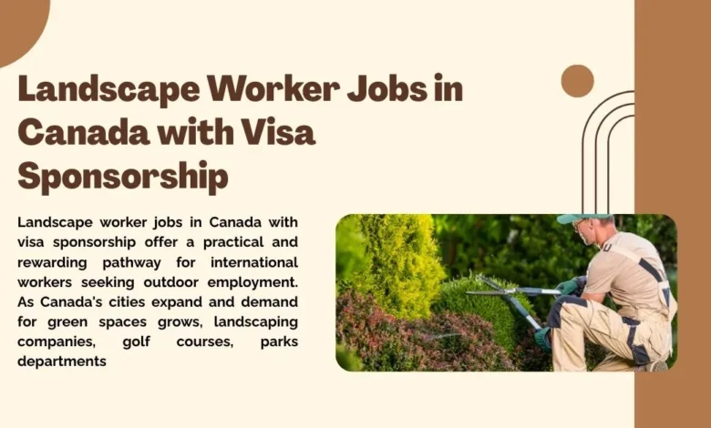 Landscape Worker Jobs in Canada