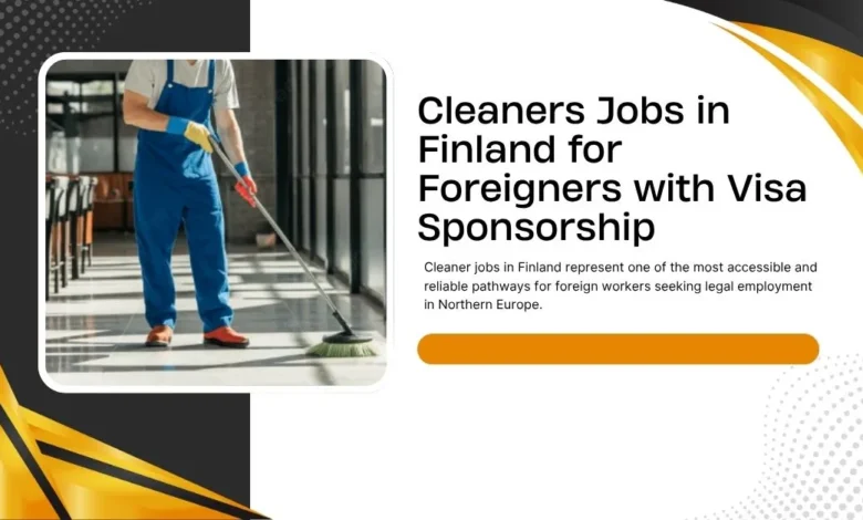 Cleaner Jobs in Finland