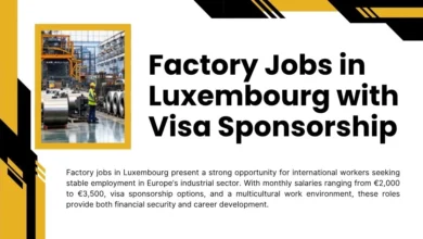 Factory Jobs in Luxembourg