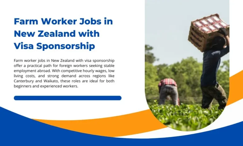 Farm Worker Jobs in New Zealand