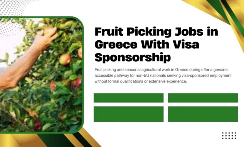 Fruit Picking Jobs in Greece
