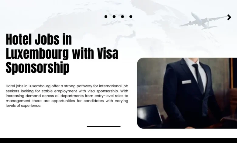 Hotel Jobs in Luxembourg