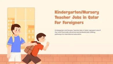 Kindergarten/Nursery Teacher Jobs in Qatar For Foreigners