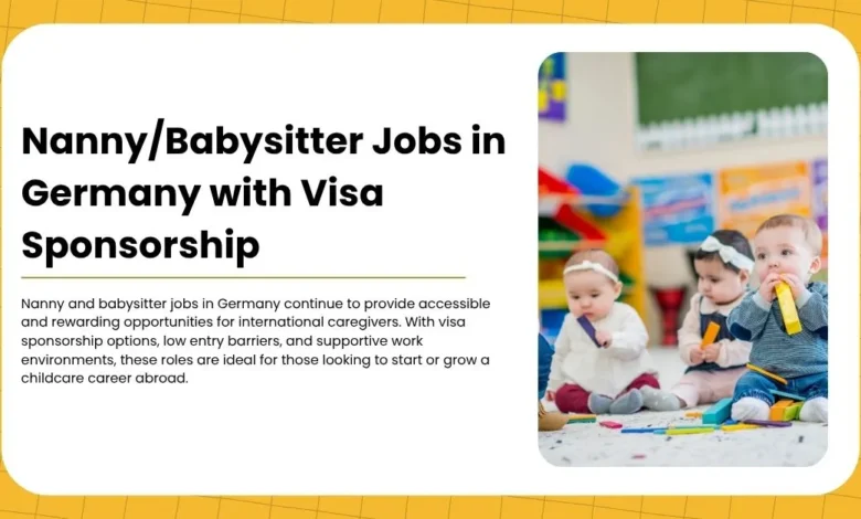 Nanny/Babysitter Jobs in Germany