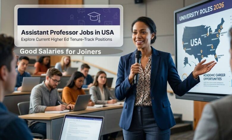 Assistant Professor Jobs in USA