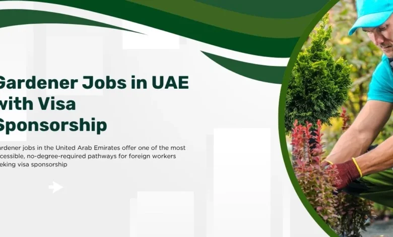 Gardener Jobs in UAE