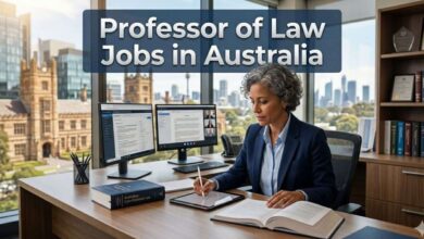 Professor of Law Jobs in Australia