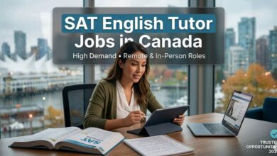 SAT English Tutor Jobs in Canada