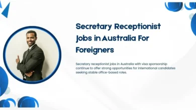 Secretary Receptionist Jobs in Australia