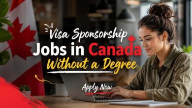 Visa Sponsorship Jobs in Canada Without a Degree