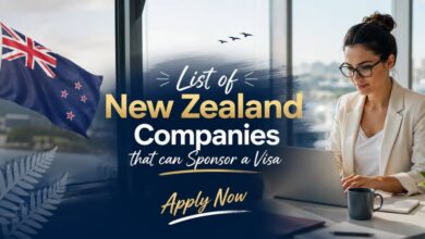 List of New Zealand Companies that can Sponsor a Visa