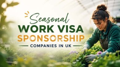 Seasonal Work Visa Sponsorship Companies in UK