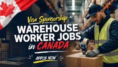 Visa Sponsorship Warehouse Worker Jobs in Canada